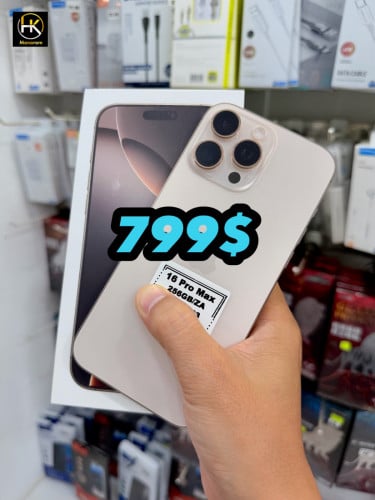 iPhone 16 Pro max 256GB ZA តួស្អាត 99%