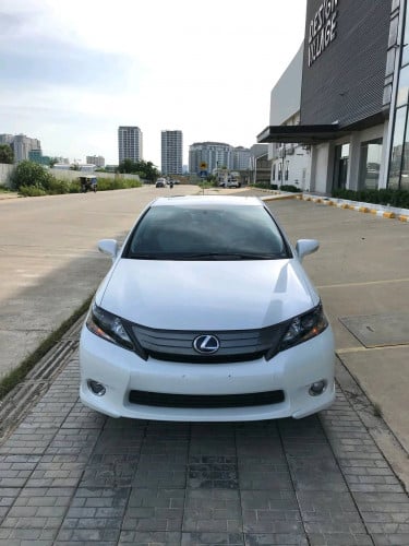Lexus Hs250h_2010 Premmium ពណ៌សកាំម៉ៃ ក្រដាសពន្ធ
