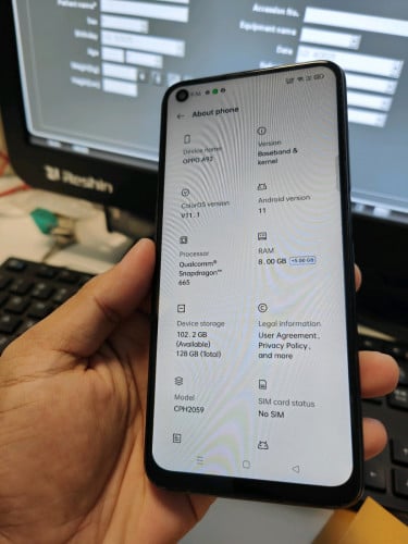 Oppo A92 RAM 8+5 ROM 128g