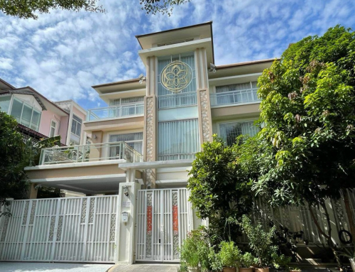 Queen villa for rent in Borey Orkide the royal