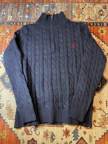 Ralph Lauren Man Quarterzip, Size M, 55kg-65kg