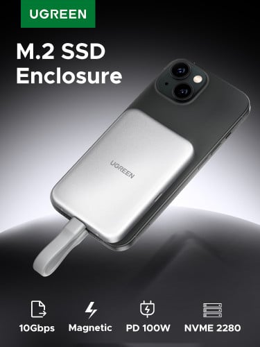 UGREEN Magnetic M.2 NVMe SSD Enclosure 55151