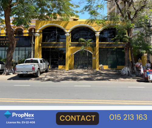 ហាង រឺ Commercial For Rent Along   Samdach Sothrearos Blvd(3)