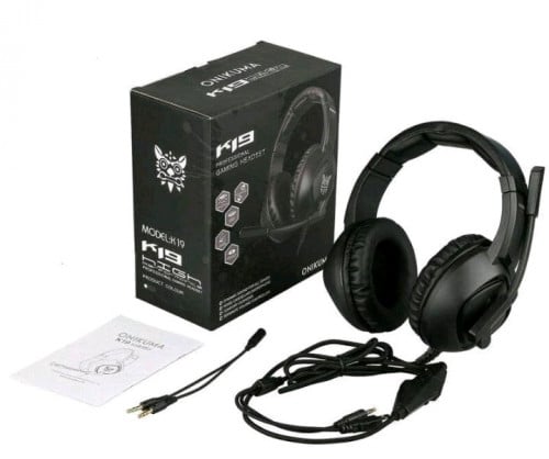 កាស Gaming Onikuma មានភ្លើង RGB