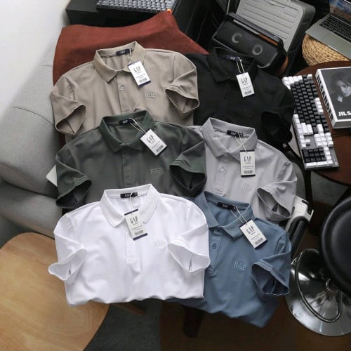 អាវយឺតដៃខ្លី កមូល ម៉ូតពណដូចរូប លេខ ទំហំ M l xl xxl 3xl