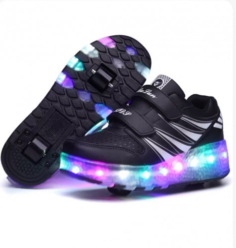 ស្បែកជើងស្គីស្រ្ដី Roller Skate with Light