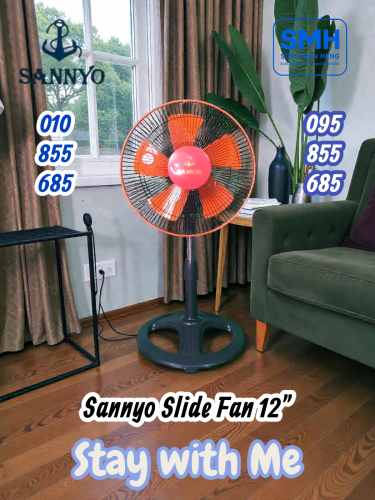 កង្ហារលើតុ Sannyo SC-212 Table Fan 12"
