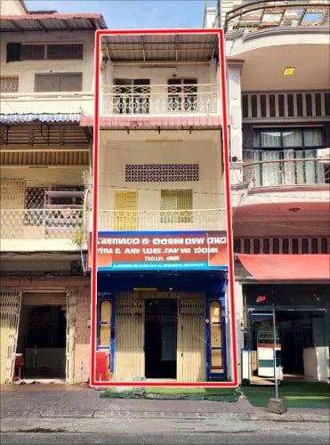 ហាងសំរាប់ជួលដូនពេញ  /  Shop for rent Daun Penh