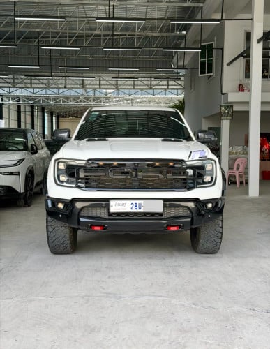 ✅ចំនេញលើចំនេញ ម្ចាស់ដើមឡើង_RAPTOR_មួយឈុត លក់តំលៃដូច_WILDTRAK_មិនទាន់ឡើង 🚘2023 FORD WILDTRAK WHITE