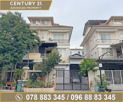 🏘 វីឡាភ្លោះ (Twin) ក្នុងបុរី ប៉េងហួតបឹងស្នោ ត្រូវការលក់បន្ទាន់ខ្លាំង