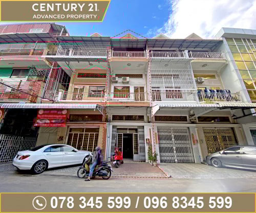 🏠 ផ្ទះល្វែង សម្រាប់លក់ នៅជិតផ្សារជីបម៉ុងសំណង់12