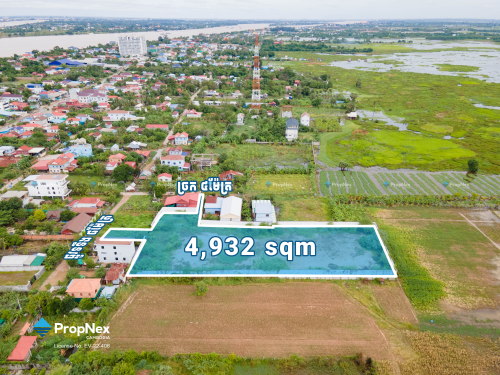 Affordable Development Land for Sale at Only $140 per Sqm in Ksach Kandal District, Kandal Province
