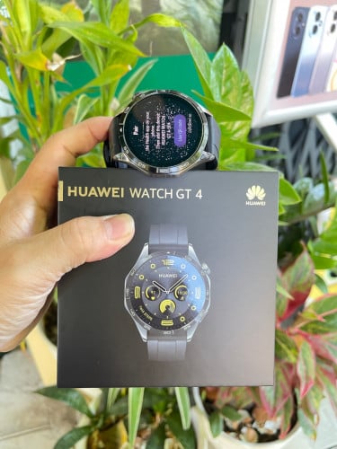 Huawei Watch GT4(46mm)99% full set box តម្លៃល្អណាស់