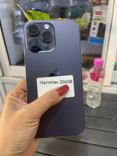 iPhone 14promaxពណ៍ស្វាយ 256GB/ZAនៅសុីនសានុំថ្ម79%