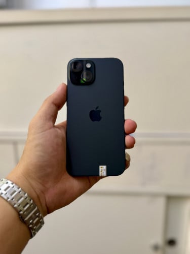 iPhone 15 128G Color Black មួយទឹក lock simមិនបាច់ទ្រាប់ទ្រនាប់ស៊ីម ដាក់ស៊ីមប្រើយកម៉ង ( សុីម2 )