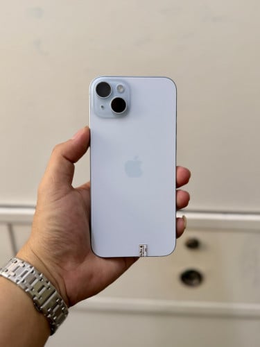 iPhone 15 Plus 128G Color Blue មួយទឹក lock simមិនបាច់ទ្រាប់ទ្រនាប់ស៊ីម ដាក់ស៊ីមប្រើយកម៉ង ( សុីម2 )