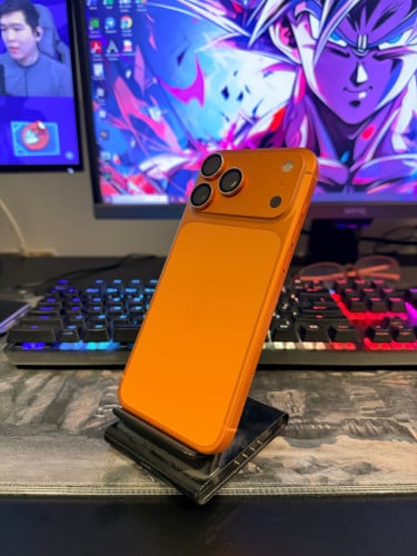 iPhone 17 pro max 256gb orange មួយទឹកដូចថ្មី តម្លៃ ពិសេស!!