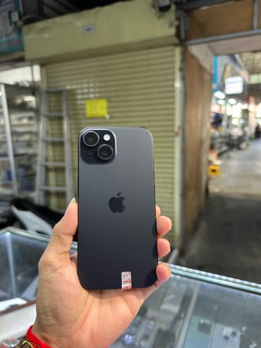 Iphone15 256G CH sim2  ឆ្លាសម៉ាសុីន អេក្រង់ស្រុីន ស្គេន