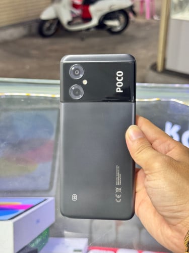 Poco M4 5G Black Ram6GB HD128GB Phone Condition 98% Company