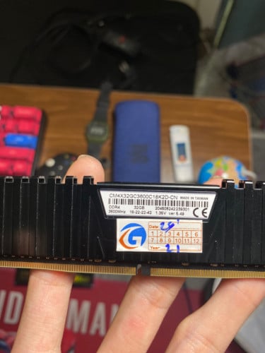 RAM CORSHAIR 32G 3600Mhz
