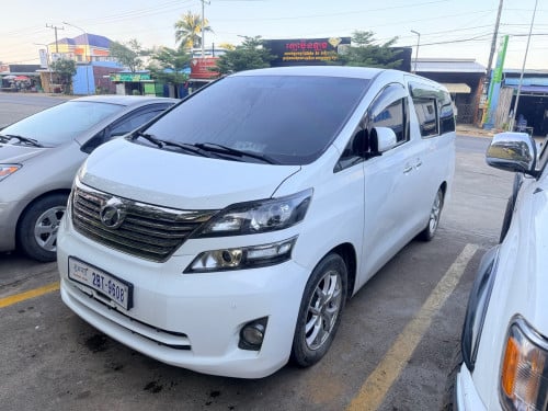 VELLFIRE 09 ម្ចាស់ដើមទី1 ប្រើសាំងសីុន
