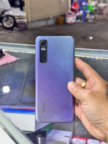 Vivo S7e China version Ram8G HD128G Phone Condition 96% ដានអេក្រង់