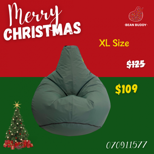 XL Size Bean Bag សាឡុងអង្គុយគ្រាប់ស្នោ