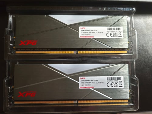 XPG D50 DDR4 16GB Kit 3200MHz (2×8GB) – Gaming RAM, CL16, Used Like New