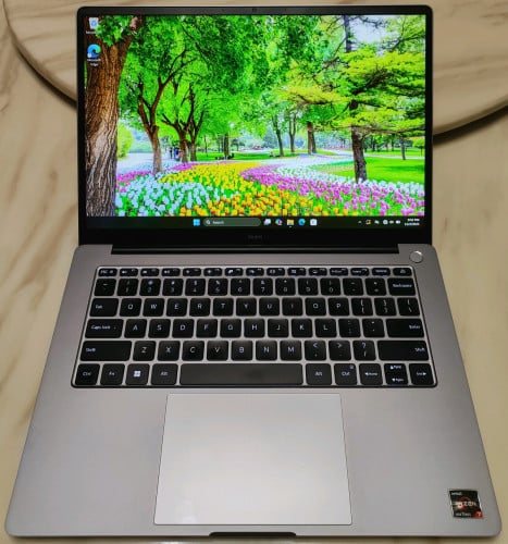 លក់ធូរថ្លៃដូចថ្មី99.7%អេក្រង់2.5Kការពារភ្នែកស្តើងស្រាលមាំថ្មខ្លាំងតួអាលុយមីញ៉ូមR7 5825U 16CPUs