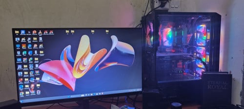 លក់ប្រញ៉ាប់លុយ Case+Monitor 24Inch