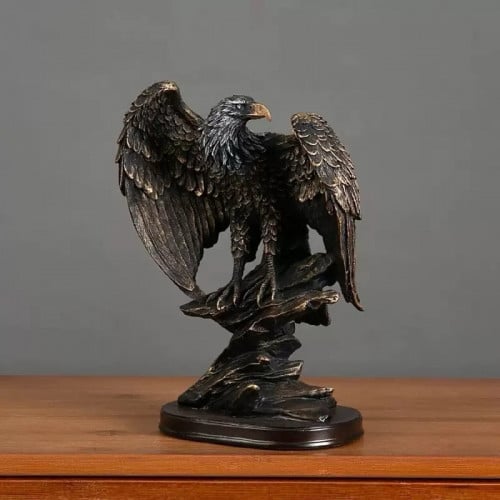 រូបចម្លាក់សត្វឥន្រ្ទី​ កម្ពស់២៦cm ធ្វេីពីម្សៅថ្ម