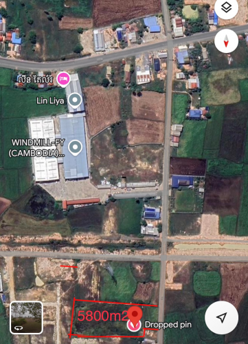 🌍 ដីសម្រាប់លក់_Land for sale_土地出售 (ព្រៃទទឹង, កំពុងស្ពឺ)