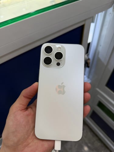 15 Pro Max 512G ZA Silver ស្អាតខ្ចី 99% like new