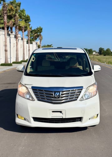 ALPHARD ឆ្នាំ2010 G option បើកដំបូល ក្នុងលឿង បើកសាងយកលក់បន្តរបាន
