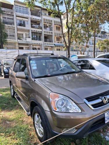 CRV 2002 full option បើកដំបូល 012899653