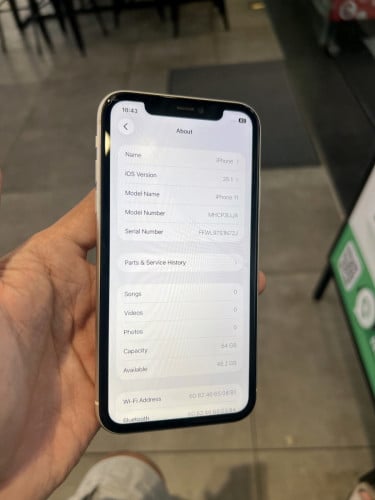 IPhone 11 64GB ទ្រនាប់ស៊ីម អត់ស្គេន