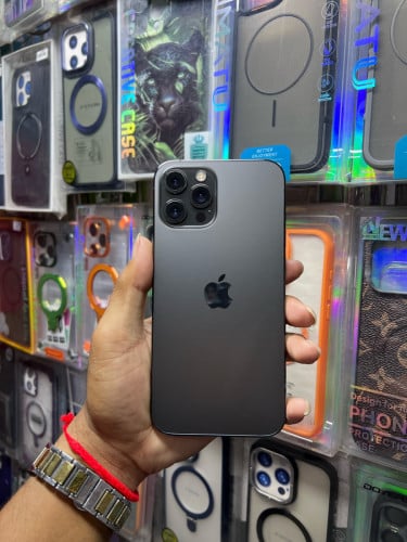 iPhone 12 promax 256g Scan  សំបកស្អាត98%