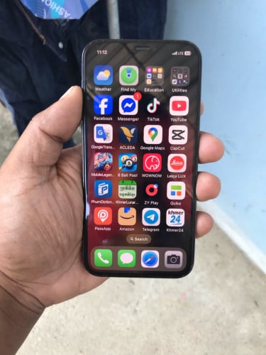 iPhone 12pro  512G ត្រលប់ម៉ាសុីន ដាក់បានពីរ សុីមពីរ លក់230$Call 0963053987 ភ្នំពេញ