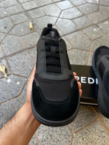 Original Geox slip-on panelled trainers