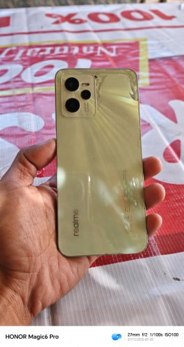 Realme C35 Ram4+4  64G ​សំណុំស៊ីន​បែកខ្នងក្រោយ​ដូចក្នុង​រូប​