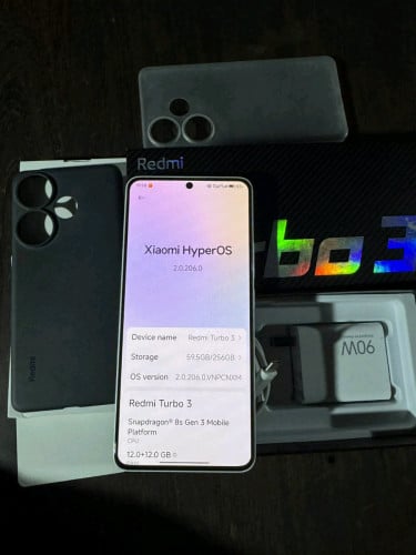 Redmi Turbo 3 ដូចថ្មី