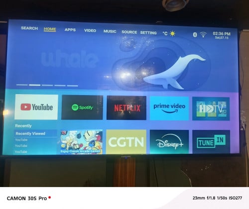 tv samsung សាំហ្គាពួរប្រេីបានជិតមួយឆ្នាំរេីផ្ទះចង់លក់វិញ៣០០$