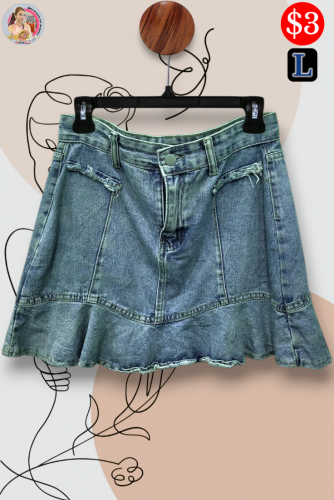 Jean Skirts $2-$3 (8ម៉ូត)
