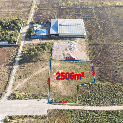 ដីលក់បន្ទាន់ (ជាប់ផ្លូវបេតុង 16M វត្តឃ្មួញ)