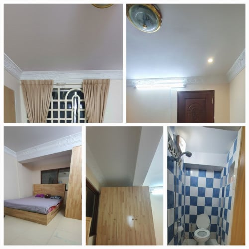 បន្ទប់ជួលមានសម្ភារះ  ចេញចូល24ម៉ោង