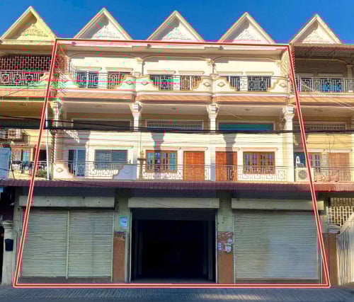 ផ្ទះអាជីវកម្មសំរាប់ជួលទួលគោក  / Business house for rent Toul Kork