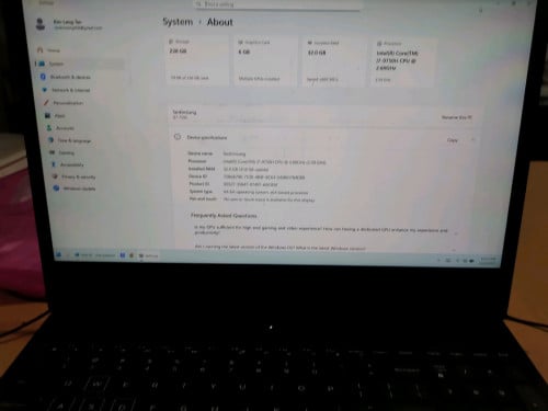 សៀមរាប លក់រឺដូរ Laptop Dell G7 7590