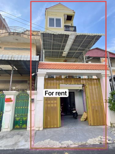 ផ្ទះសម្រាប់ជួល! នៅសង្កាត់បឹងត្របែក   | Shop house for rent at Boeng Trabek