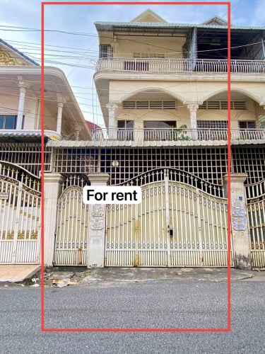 ផ្ទះសម្រាប់ជួល រកស៊ីបាននៅទួលទំពូង   | Shop house for rent at Tuol Tompung