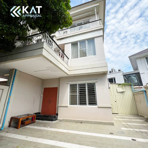 វីឡាភ្លោះសម្រាប់ជួល | Twin Villa For Rent